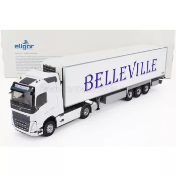   Eligor - VOLVO FH4 500 TRUCK SEMI-FRIGO BELLEVILLE TRANSPORTS 2020 WHITE