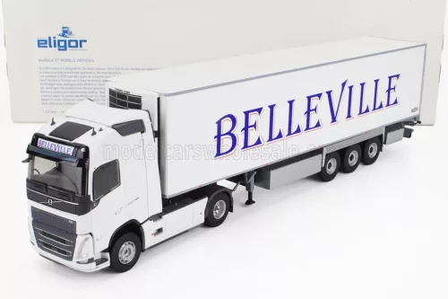 Eligor - VOLVO FH4 500 TRUCK SEMI-FRIGO BELLEVILLE TRANSPORTS 2020 WHITE