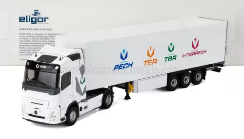 Eligor - VOLVO FH AERO TRUCK CASSONATO TBR TRANSPORTS 2024 WHITE