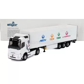   Eligor - VOLVO FH AERO TRUCK CASSONATO INTERPECH TRANSPORTS 2024 WHITE