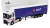 Eligor - RENAULT T-LINE HIGH TRUCK TELONATO CDLT TRANSPORTS 2023 WHITE BLUE