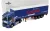 Eligor - RENAULT T-LINE HIGH TRUCK ROUTE 66 TELONATO COUVAL TRANSPORTS 2023 BLUE MET