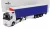 Eligor - VOLVO FH AERO TRUCK TELONATO BARCOS TRANSPORTS 2024 WHITE BLUE