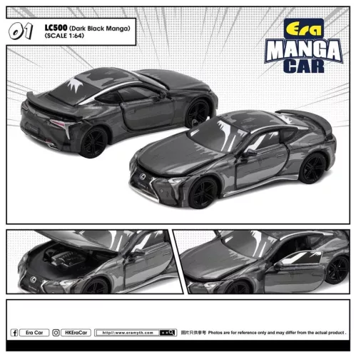Era models - Lexus LB Lc500 Black Manga black 2022
