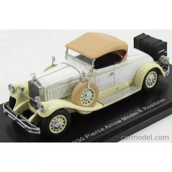   Esval Model - Pierce Arrow Model B Roadster Closed 1930 Beige White