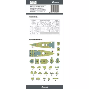 Flyhawk - HMS Prince of Wales Paint mask (FH1117)