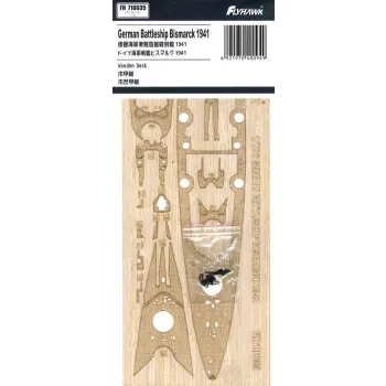 Flyhawk - Battleship Bismarck 1941 Wooden Deck