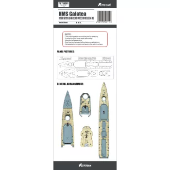Flyhawk - HMS Galatea Wooden Deck (FH1158)