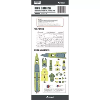 Flyhawk - HMS Galatea Paintmask