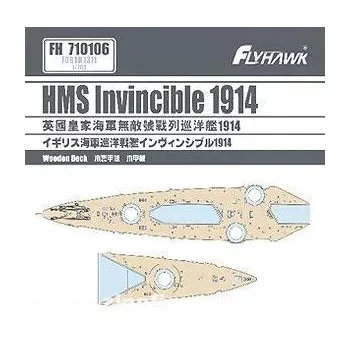 Flyhawk - HMS Invincible 1914 Wooden Deck