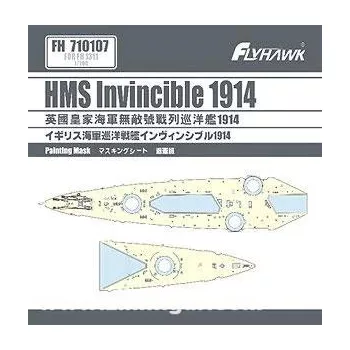 Flyhawk - HMS Invincible 1914 Painting Mask