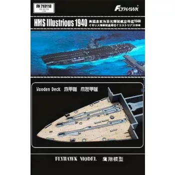 Flyhawk - HMS Illustrious 1940 Wooden Deck