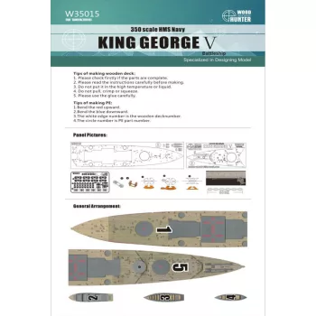 Flyhawk - HMS King George V Wood Deck