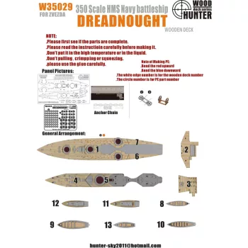 Flyhawk - WWII Battleship HMS Dreadnought