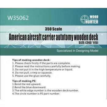 Flyhawk - American Aircraft Carrier Autotomy Wooden Deck