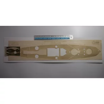 Flyhawk - French Battleship Strasbourg Wood Deck