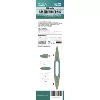 Flyhawk - SMS Derfflinger 1916 Wood Deck