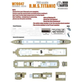Flyhawk - R.M.S TITANIC(for revell05210)