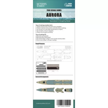 Flyhawk - Light Cruiser Aurora Wood Deck