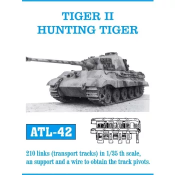 Friulmodel - Tiger II Hunting Tiger, Transport Track