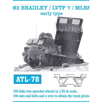 Friulmodel - M2 Bradley/ LVTP 7/MLRS früh