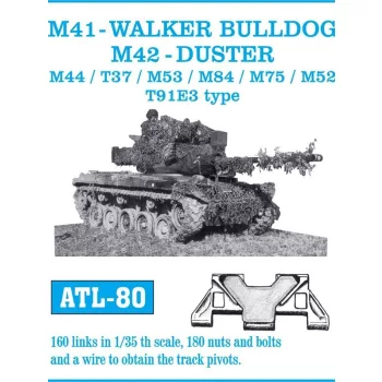   Friulmodel - M41 Walker Bulldog, M42 Duster, M44/ T37/ M53/ M84/ M75/ M52/ T91E3