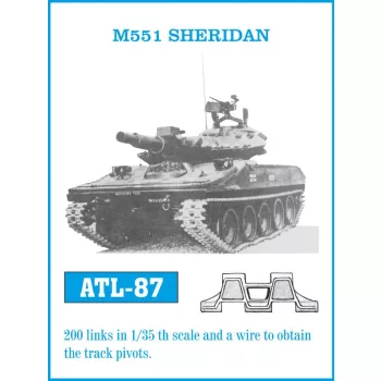 Friulmodel - Ketten für M551 Sheridan