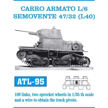 Friulmodel - CARRO ARMATO L/6 SEMOVENTE 47/32 L40
