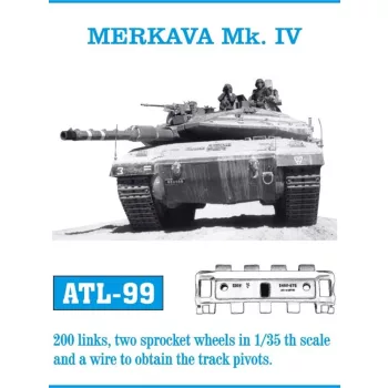 Friulmodel - Merkava Mk. IV Einzelkettenglieder