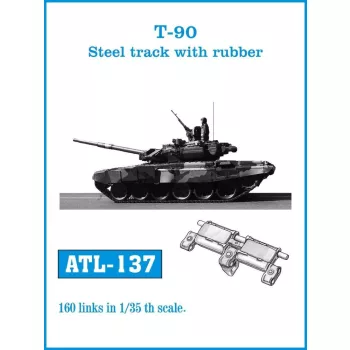 Friulmodel - T-90 Steel track with rubber