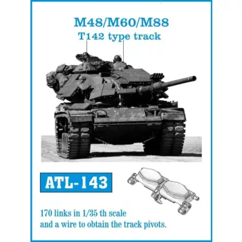 Friulmodel - M48/M60/M88 T142 type track