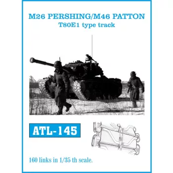 Friulmodel - M26 PERSHING/ M46 PATTON T80E1 type track