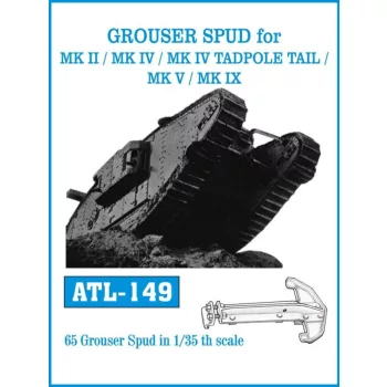   Friulmodel - GROUSER SPUD for MK II/MK IV /MKIV TADPOLE TAIL/MK V/MK IX