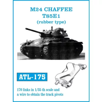 Friulmodel - M24 CHAFFEE T85E1 (rubber type)