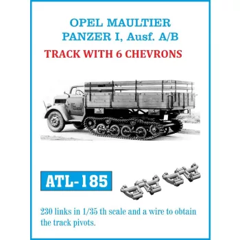 Friulmodel - Tracks for OPEL MAULTIER / PANZER I. Ausf. A/B