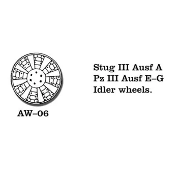 Friulmodel - Leitrad Pz III (E-G) / Stug III (A-B).