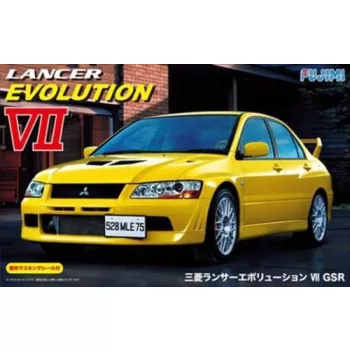   Fujimi - 1:24 Inch Up Series ID-179 Mitsubishi Lancer evolution VII GSR window masking seal