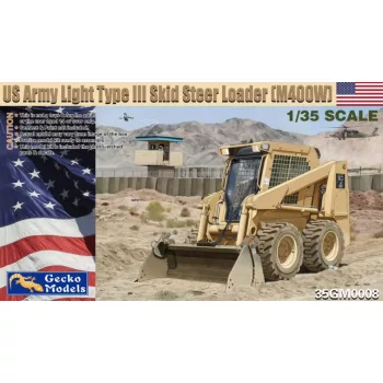   Gecko Models - 1/35 US Army Light Type III Skid Steer Loader (M400W) - Gecko
