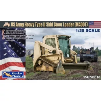   Gecko Models - US Army Heavy Type II Skid Steer Loader (M400T)