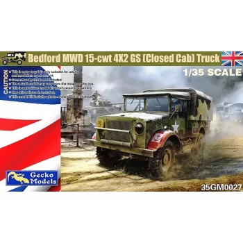 Gecko Models - Bedford MWD 15-cwt 4x2 GS (closed cab) Truck