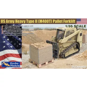   Gecko Models - US Army Heavy Type II (M400T) Pallet Forklifts