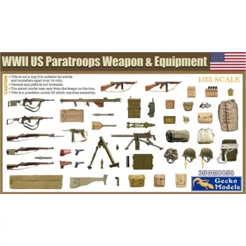 Gecko Models - WWII US Paratroops Weapon & Equipment