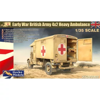 Gecko Models - Early War British Army 4x2 Heavy Ambulance