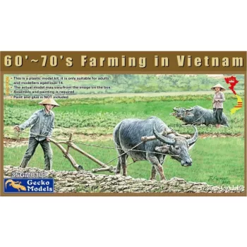 Gecko Models - 60's-70's Farming in Vietnam