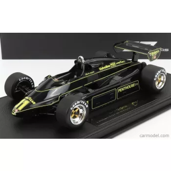  Gp-Replicas - Lotus F1 91 N 11 Season 1982 E.De Angelis - Con Vetrina - With Showcase Black