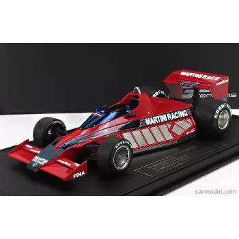   Gp-Replicas - Brabham F1 Bt46 Alfa Romeo Prototype Martini Racing N 0 1977 - Con Vetrina - With Showcase Red