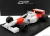 Gp-Replicas - Mclaren F1 Mp4/11 3.0L V10 Team Mercedes Central Wing N 7 6Th Monaco Gp 1996 Mika Hakkinen - Con Vetrina - With Showcase Red White