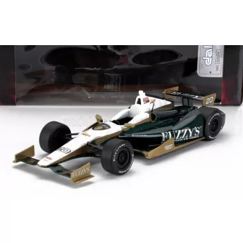   Greenlight - CHEVROLET TEAM ED CARPENTER FUZZY'S VODKA RACING N 20 INDIANAPOLIS INDY 500 INDYCAR SERIES 2012 ED CARPENTER GREEN WHITE GOLD