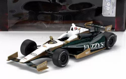 Greenlight - CHEVROLET TEAM ED CARPENTER FUZZY'S VODKA RACING N 20 INDIANAPOLIS INDY 500 INDYCAR SERIES 2012 ED CARPENTER GREEN WHITE GOLD