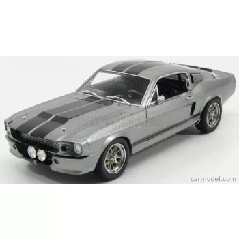   Greenlight - Ford Usa Mustang Shelby Gt500 1967 - Eleanor - Fuori In 60 Secondi - Gone In Sixty Seconds Grey Met Black